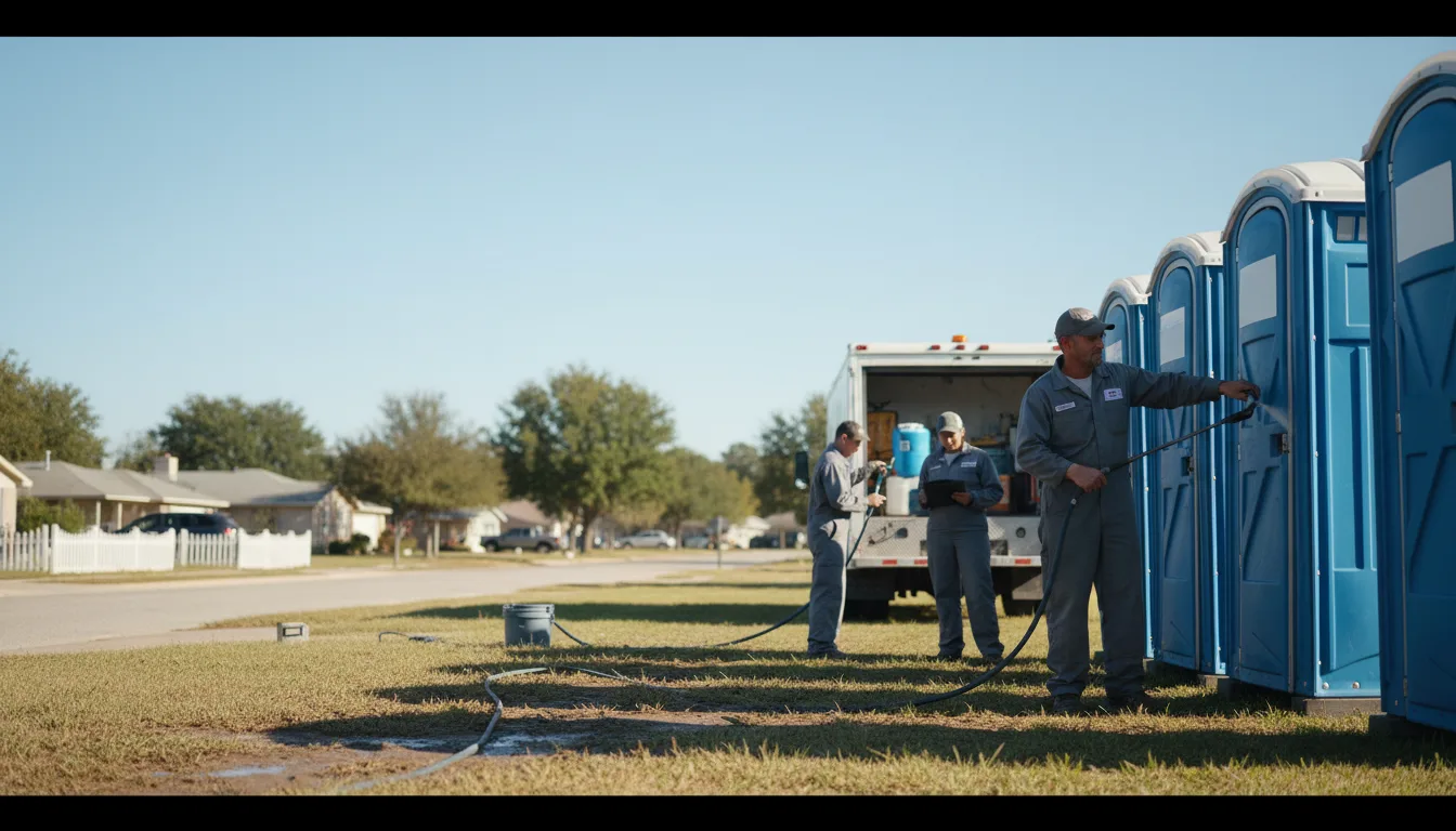 Long-Term Portable Toilet Rental in Hillman, MI near me